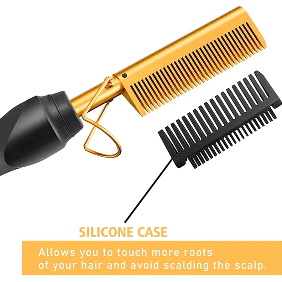 Velara™ At-Home Lace Wig Styling Kit (Hot Comb + Melt Tools)