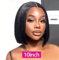 ✨Velara Glueless Straight Bob Wig
Ready-to-Wear | Pre-Cut Lace | 100% Human Hair