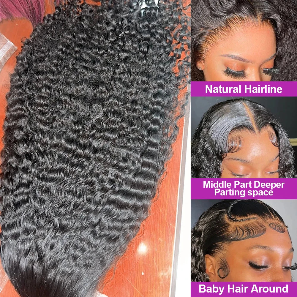 Velara Luxury Curly HD Lace Wig – Voluminous Natural Curl