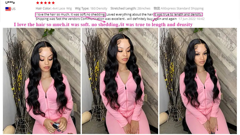 Velara Body Wave HD Lace Glueless Wig