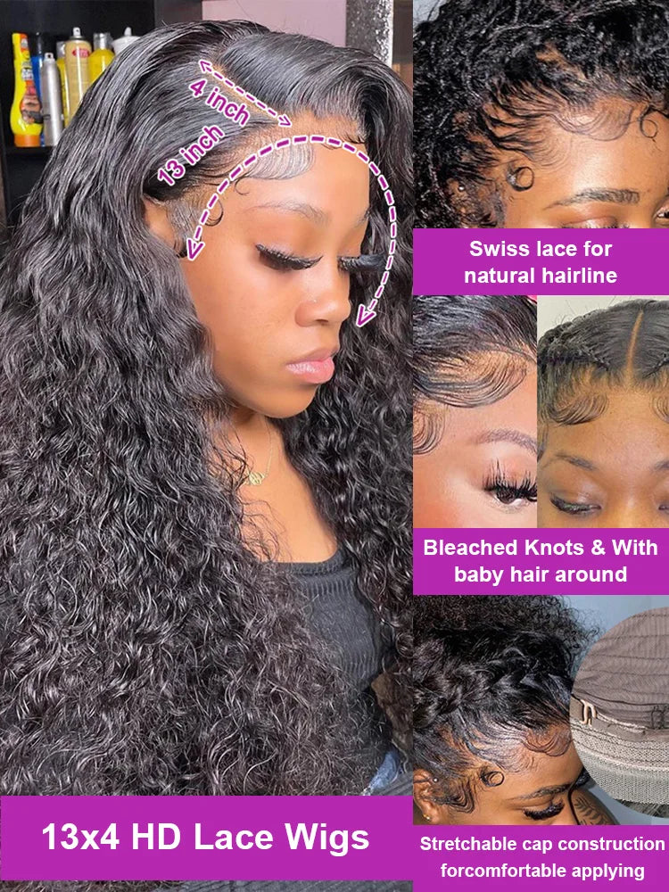 Velara Luxury Curly HD Lace Wig – Voluminous Natural Curl