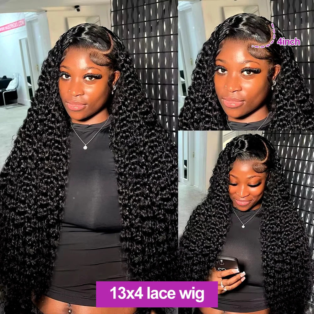 Velara Luxury Curly HD Lace Wig – Voluminous Natural Curl