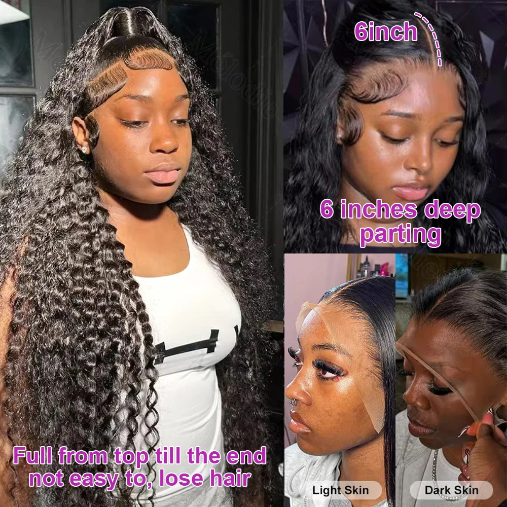 Velara Luxury Curly HD Lace Wig – Voluminous Natural Curl