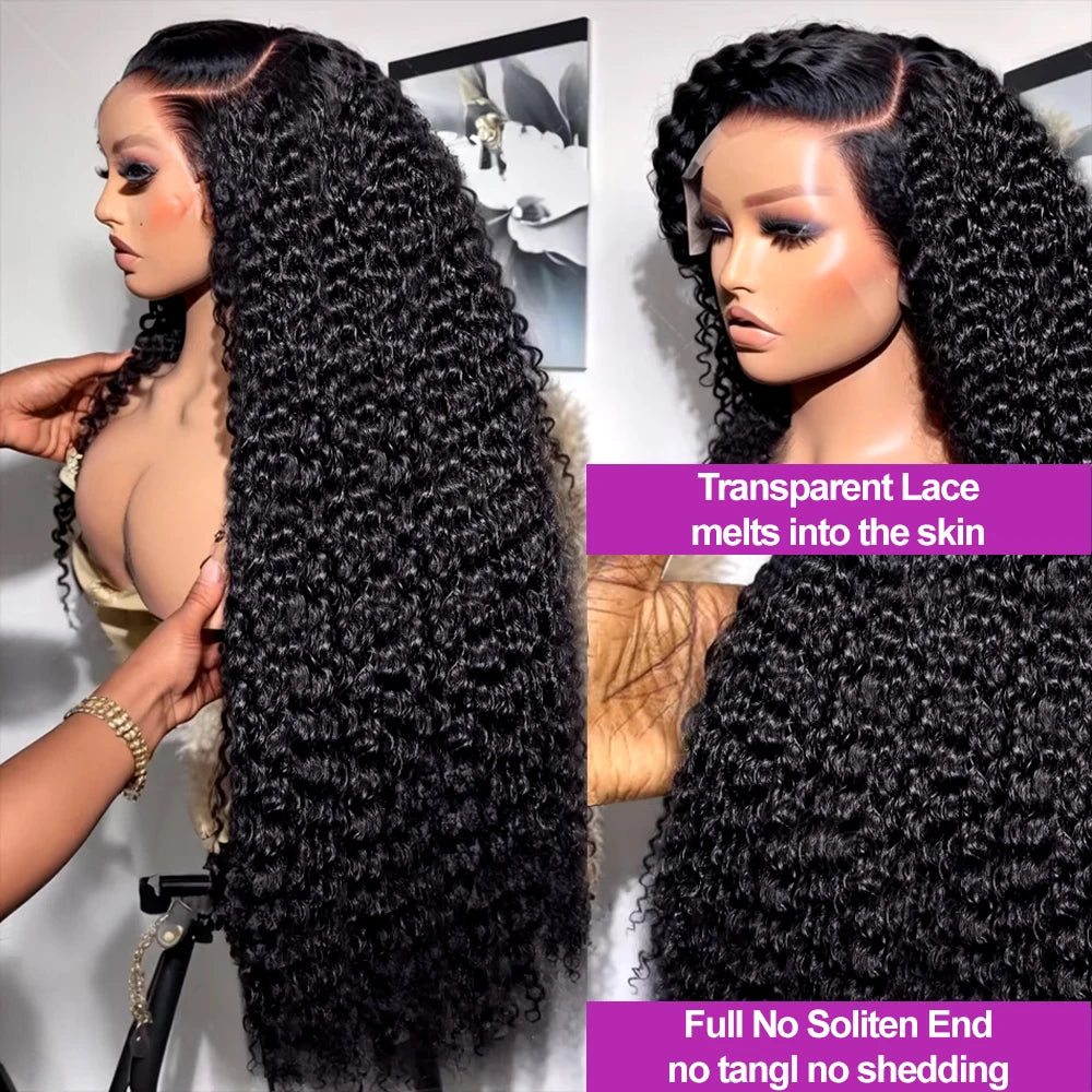 Velara Luxury Curly HD Lace Wig – Voluminous Natural Curl