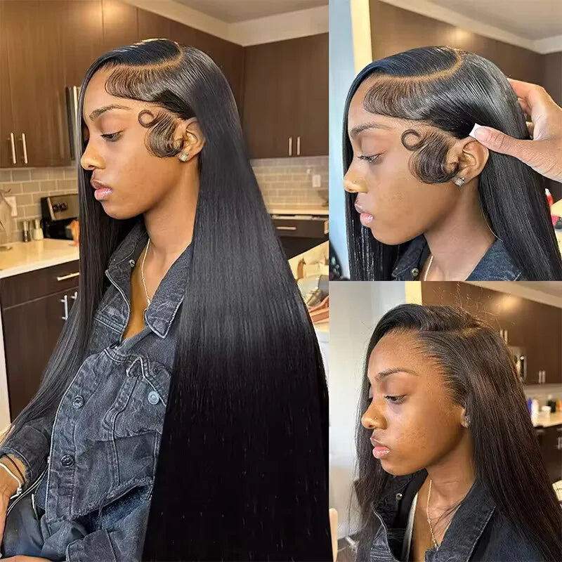 Velara Silk Straight HD Lace Wig – Natural Melt Finish